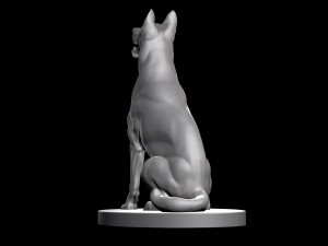 German Shepherd Dog 3D मॉडल