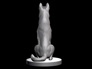 German Shepherd Dog 3D मॉडल