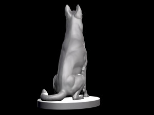 German Shepherd Dog 3D मॉडल