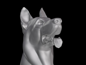 German Shepherd Dog 3D मॉडल