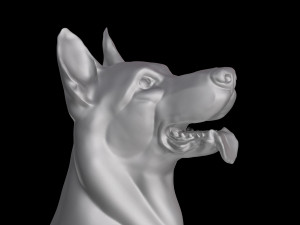 German Shepherd Dog 3D मॉडल