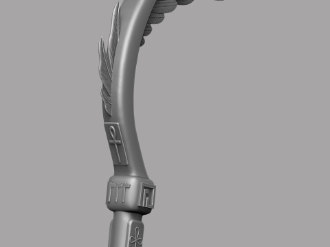Stylized Bird Bow 3D मॉडल
