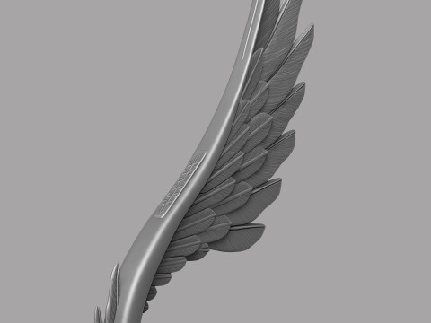 Stylized Bird Bow 3D मॉडल