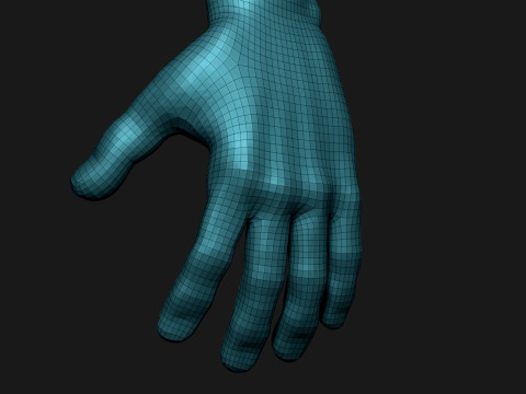 Stylized Human Body 3D Model