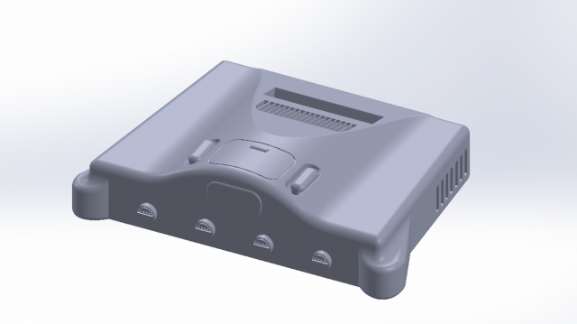 Nintendo 64 3D मॉडल .c4d .max .obj .3ds .fbx .stl .blend 