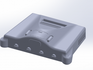 Nintendo 64 3D 模型