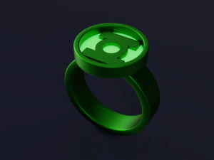 DCS ЗЕЛЕНЫЙ ФОНАРЬ КОЛЬЦО 3D Модель