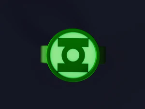 DCS GREEN LANTERN RING 3D Model