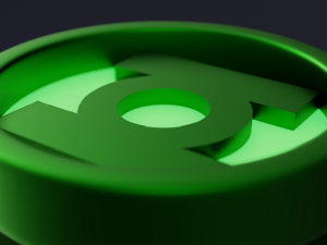 DCS GREEN LANTERN RING 3D-Modell