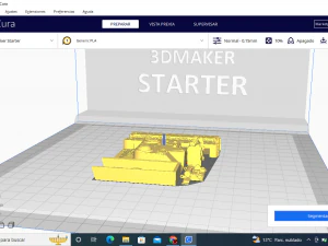 Carro armato di guerra Modello di stampa 3D