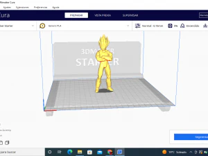 ベジータドラゴンボールZ 3Dプリントモデル