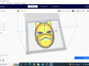 Kakashi Anbu Mask Modello di stampa 3D