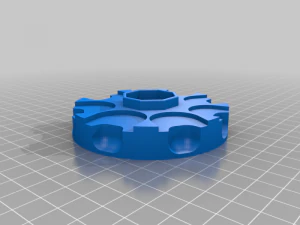 मॉड्यूलर सिक्का धारक 3D प्रिंट मॉडल