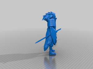 Naruto valley of the end Modello di stampa 3D