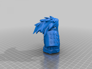 Naruto valley of the end Modello di stampa 3D