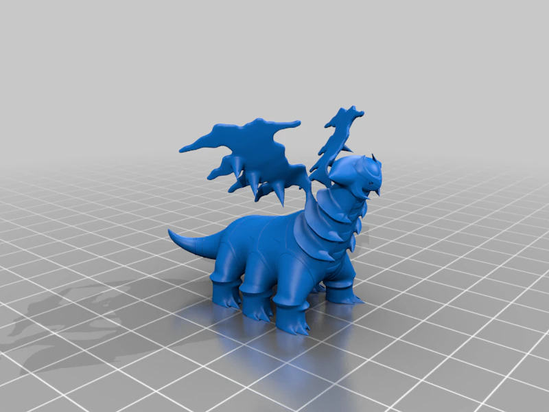Pokemon Giratina 3D Print Model .c4d .max .obj .3ds .fbx .stl .blend