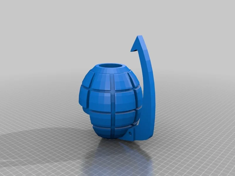 Grenade Glove - Bakugo Outfit 3D Print Model .c4d .max .obj .3ds .fbx .stl .blend 