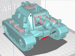Articulated tank 3D Print Model
