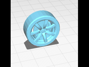 Nissan GT-R 3D-printmodel