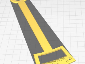Sekstant 3D Baskı Modeli