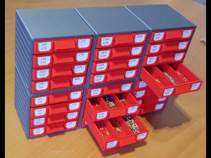 Multifunctionele doos 3D printmodel