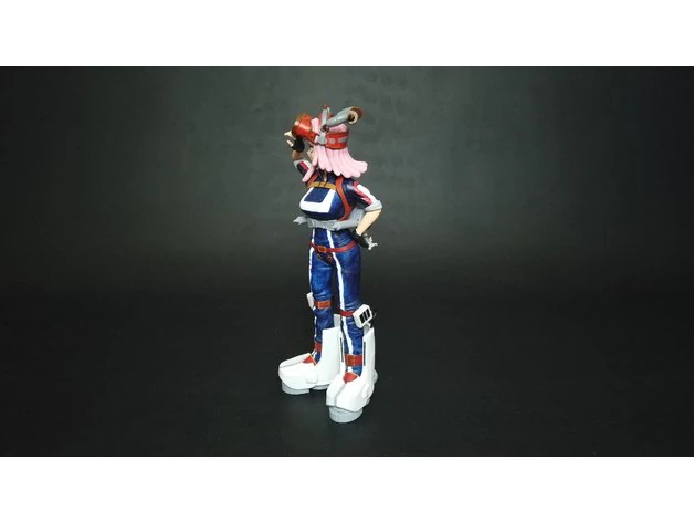 Mei Hatsume My Hero Academia 3D Print Model .c4d .max .obj .3ds .fbx .stl .blend 