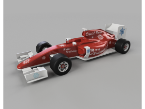FORMULA 1 RACE CAR 3D Print Model
