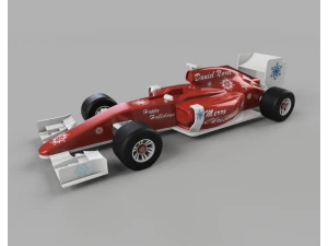 一级方程式赛车 3D 打印模型