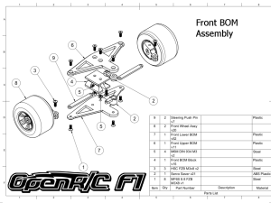 FORMULA 1 RACE CAR 3D 打印模型
