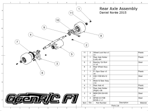 FORMULA 1 RACE CAR 3D 打印模型