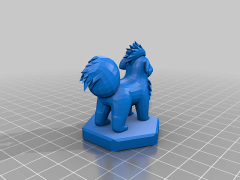 Pokemon version chess 3D Print Model