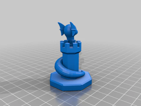 Pokemon version chess 3D Print Model