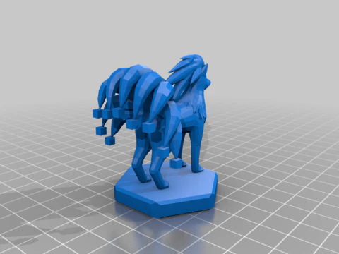 Pokemon version chess 3D Print Model