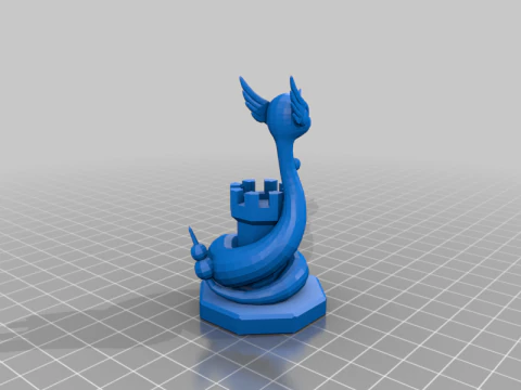 Pokemon version chess 3D Print Model
