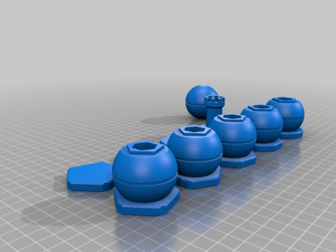 Pokemon version chess 3D Print Model