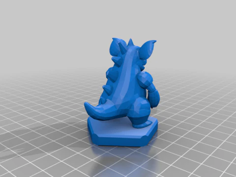 Pokemon version chess 3D Print Model