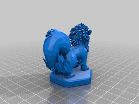 Pokemon version chess 3D Print Model