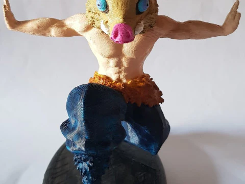 Вбивця демонів Іносуке Хасібіра 3D Принт Модель