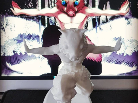 Inosuke Hashibira Demon Slayer 3D Print Model