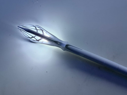 Gandalf White Staff with Larger 3D 打印模型
