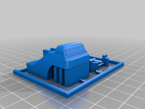 Forklift Kit Card with Pallet 3D Принт Модель