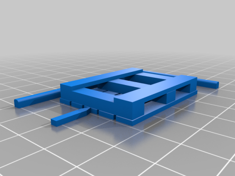 Forklift Kit Card with Pallet 3D Принт Модель