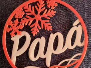 BOLA PARA ARBOL DE NAVIDAD - PAP Modello di stampa 3D