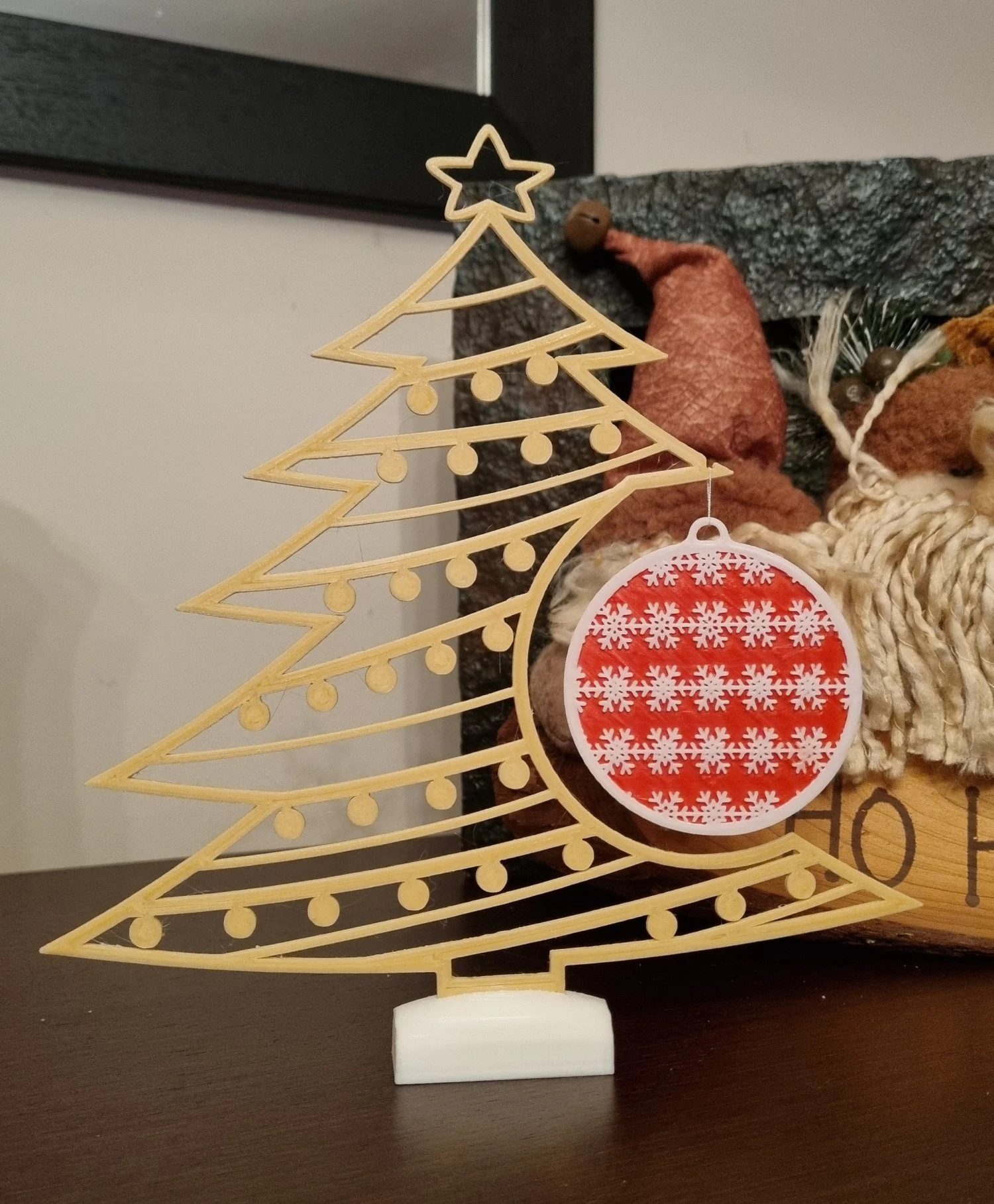 Christmas tree 3D Print Model .c4d .max .obj .3ds .fbx .stl .blend 