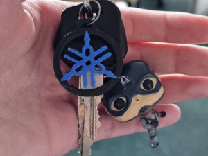 Llavero Yamaha Modèles 3D en vedette