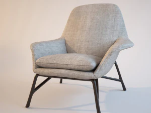 Nowoczesne krzesło Model 3D