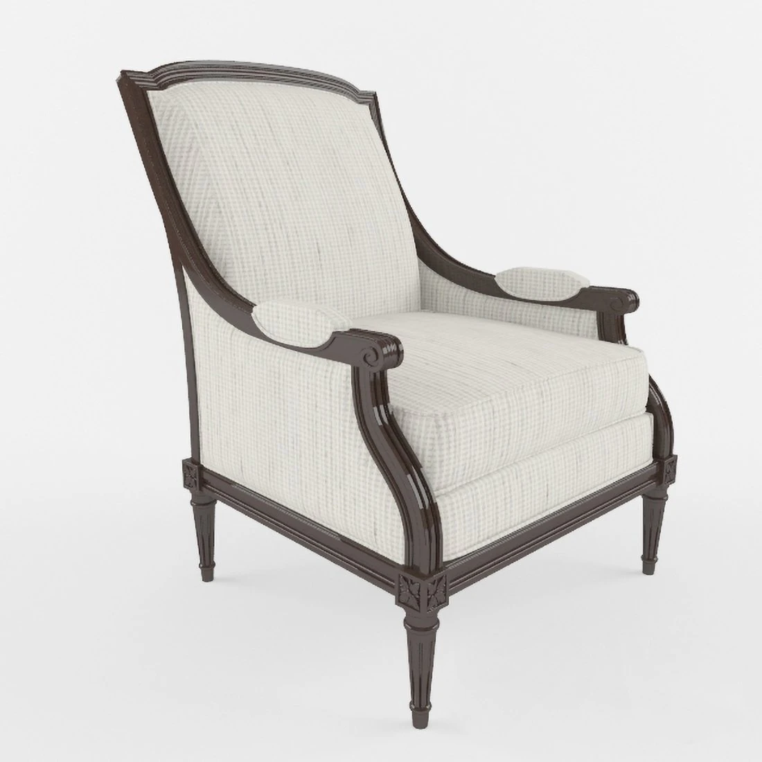 Classic furniture 3D Model .c4d .max .obj .3ds .fbx .stl .blend 