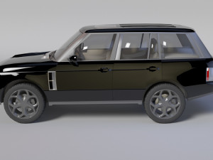 Land Rover 3D 模型
