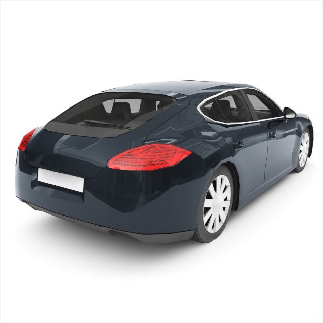 Porsche Panamera Modelo 3D .c4d .max .obj .3ds .fbx .stl .blend 