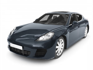 Porsche Panamera Modelo 3D